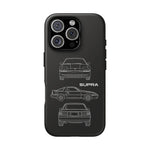 1986 Supra Triple View Line Art JDM Tough Phone Case Cover