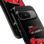 1991 Camaro Heartbeat Red Muscle Car Tough Phone Case Cover