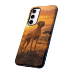 Rhodesian Ridgeback African Savanna Art Tough Phone Case