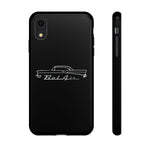 1957 Bel Air Line Art Chrome Script Tough Phone Case Cover Gift