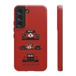 1967 GT40 Mk IV Red Race Car Tough Phone Case Cover Gift