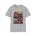 1989 Porsche 911 Turbo Cabriolet Graphic T-Shirt — Retro Racing Car Tee