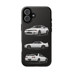 R32 Skyline Phone Case White, Three-View Vector Cover, Gift GTR Fans