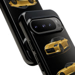 Gold Fairlady Z Classic Sports Car Tough Phone Case - 3 View