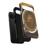 Hundred Spoke Wire Wheel Macro Tough Phone Case