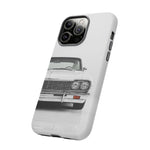 White Impala Phone Case, Classic 64 Lowrider Style Cover, Gift for Guys