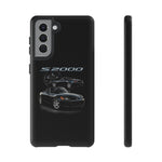 Black S2000 Roadster Collage JDM Tough Phone Case Cover Gift