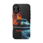1969 Camaro Fire Ice Muscle Tough Phone Case Cover Gift Art