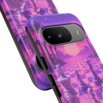 Pastel Chess Infinite Board Vaporwave Art Tough Phone Case