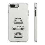 1993 Supra A80 White Triple View JDM Tough Phone Case Cover