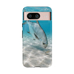 Permit Fishing Phone Case, Flats Fly Fishing Cover for Anglers