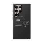 1970 Chevelle SS Black Half Front Tough Phone Case Cover Gift