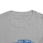 Toddler T-Shirt 1970 Chevy Nova Silhouette Car Graphic Tee Kids Vintage Auto