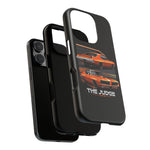 1969 GTO Judge Orange Muscle Car Tough Phone Case Cover Gift
