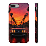 Fox Body Mustang Sunset Tough Phone Case - Palm Boulevard Poster