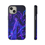 Neon Shrine Maiden phone case | Tough Case, anime vaporwave