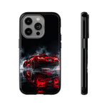 Z06 C8 Phone Case, Red Smoke Studio Reflection Cover
