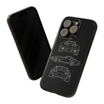 1979 Corvette C3 Blueprint Phone Case for Classic Chevy Car Fans