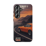 Datsun 240Z Classic JDM Sports Car Sunset Art Tough Phone Case