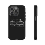 1969 Camaro Black Restomod Front Tough Phone Case Cover Gift