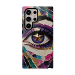 Starry Eye Mosaic phone case | Tough Cover