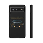 Dark 1998 Trans Am Front View Muscle Car Tough Phone Case Gift