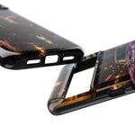 67 GTO Phone Case Purple, Rainy City Night Muscle Car Tough Cover