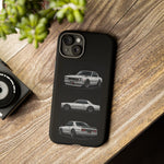 Silver Hakosuka Skyline Classic Sports Car Tough Phone Case for JDM Fans