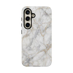 White Marble Pattern Phone Case | Tough Cover