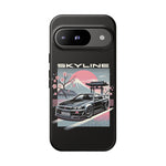 R34 Skyline GT-R Sakura Mountain JDM Tough Phone Case Gift