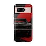 1968 Charger Triple Black Muscle Car Tough Phone Case