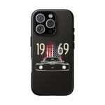 1969 Camaro SS American Flag Tough Phone Case Cover Gift Art