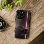 FC RX-7 Pink Neon Fog Column Tough Case