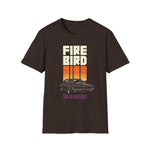 Firebird Retro Sunset Car T-Shirt Classic Muscle Graphic Tee