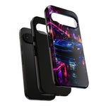 Blue C7 Neon District Tough Phone Case