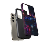 Blue C7 Neon District Tough Phone Case