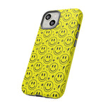 Acid Smiley Repeat Pattern Art Tough Phone Case