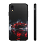 Z06 C8 Phone Case, Red Smoke Studio Reflection Cover