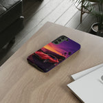 Red C3 Coastal Sunset Phone Case Classic Car Tough Case