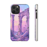 Roman Ruins Pastel Sky Vaporwave Art Tough Phone Case