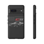Black C5 Phone Case American Sports Car Tough Cover Gift