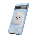 Samoyed Kawaii Snowball Chibi Pet Dog Breed Art Tough Phone Case
