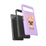 French Bulldog Bat Ears Kawaii Pet Dog Art Tough Phone Case