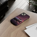 Soft White C3 Corvette Mauve Sky Phone Case
