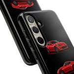 Red 370Z Sports Coupe Tough Phone Case for JDM Enthusiasts