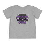 1971 'Cuda Cute Classic Car Toddler Boys Girls T-Shirt