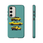 1969 Camaro SS Yellow Triple View Tough Phone Case Cover Gift