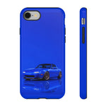 Miata Blue Studio Phone Case Studio Color Match Car Art