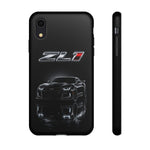 ZL1 Camaro phone case | tough phone case, black muscle car design