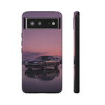Sunset Skyline GT-R R32 phone case | car reflection, purple dusk